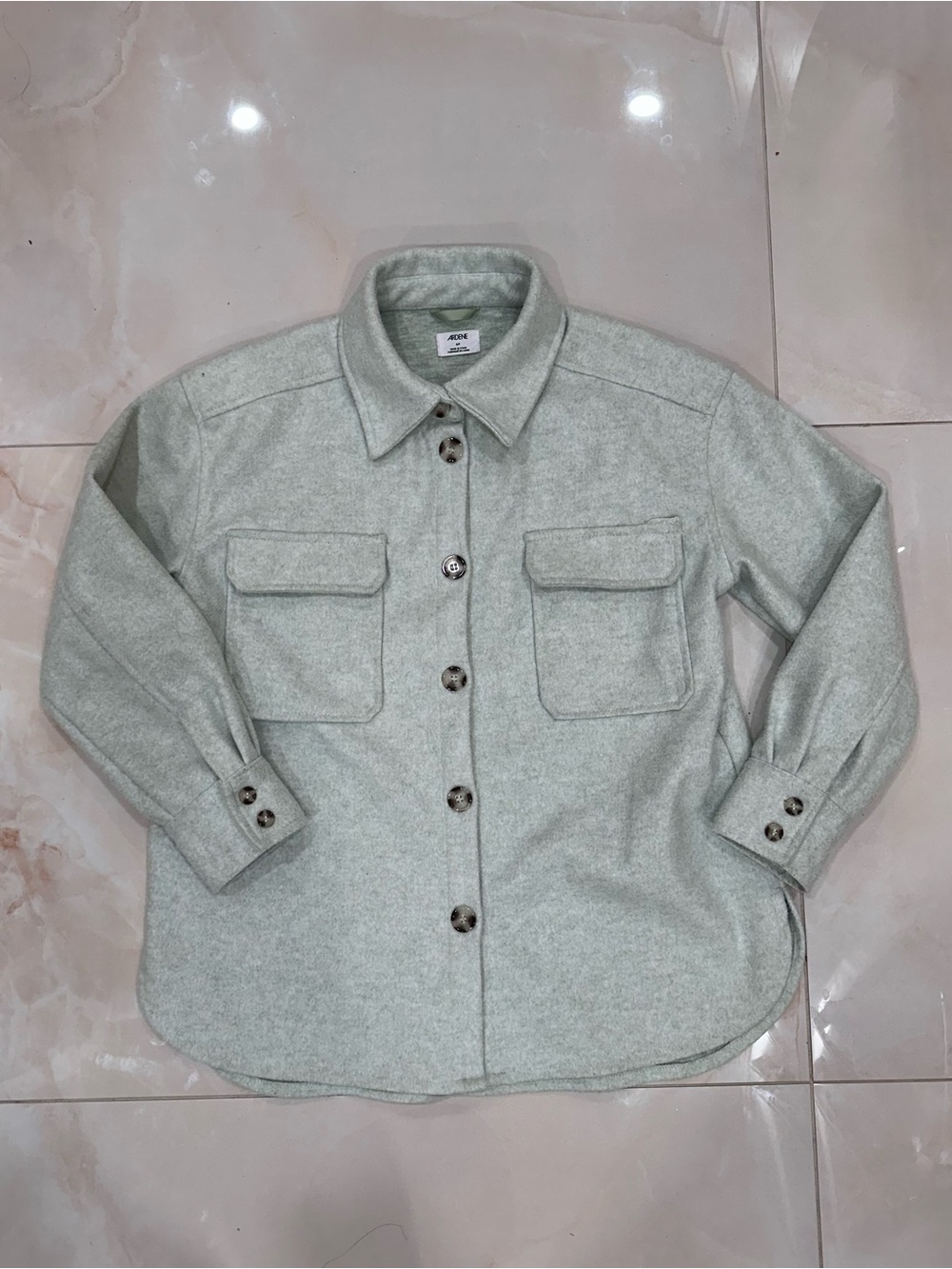 Ardene Light Mint Shacket